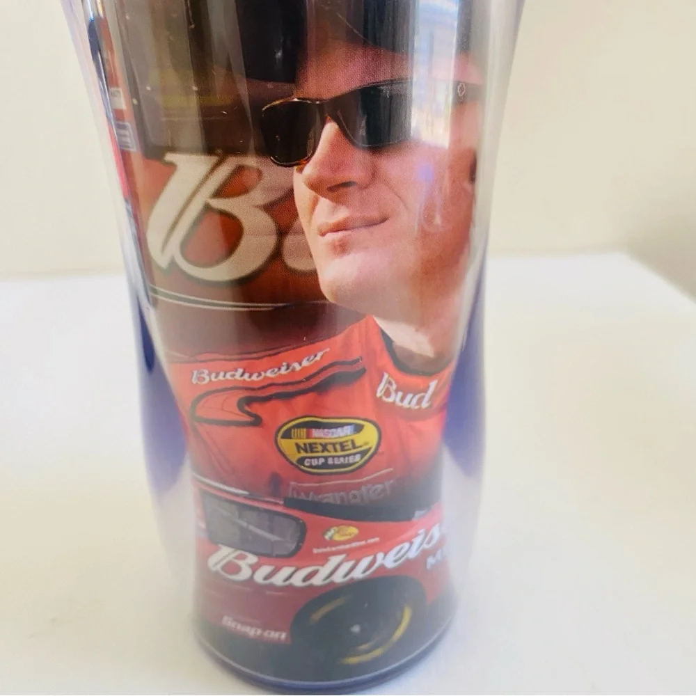 DALE EARNHARDT #8 Travel Mug & Tumbler Action Sports Fan Nascar Racing Budweiser
